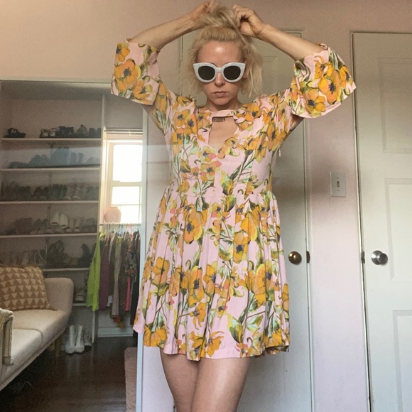 Free People Tegan babydoll mini dress - Picture 6 of 8